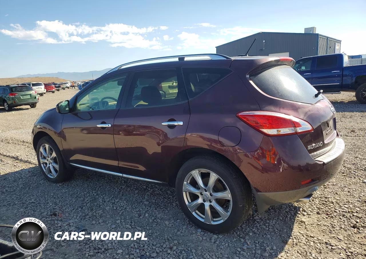 2013 Nissan Murano S VIN:JN8AZ1MW5DW310392 - 2