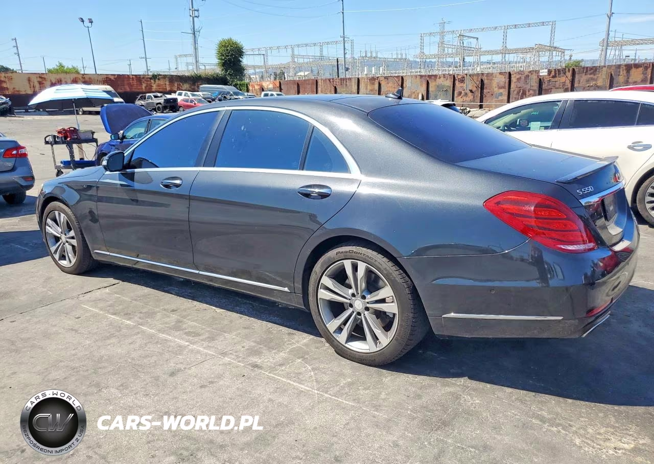 2015 Mercedes-Benz S 550 VIN:WDDUG8CB3FA178860 - 2