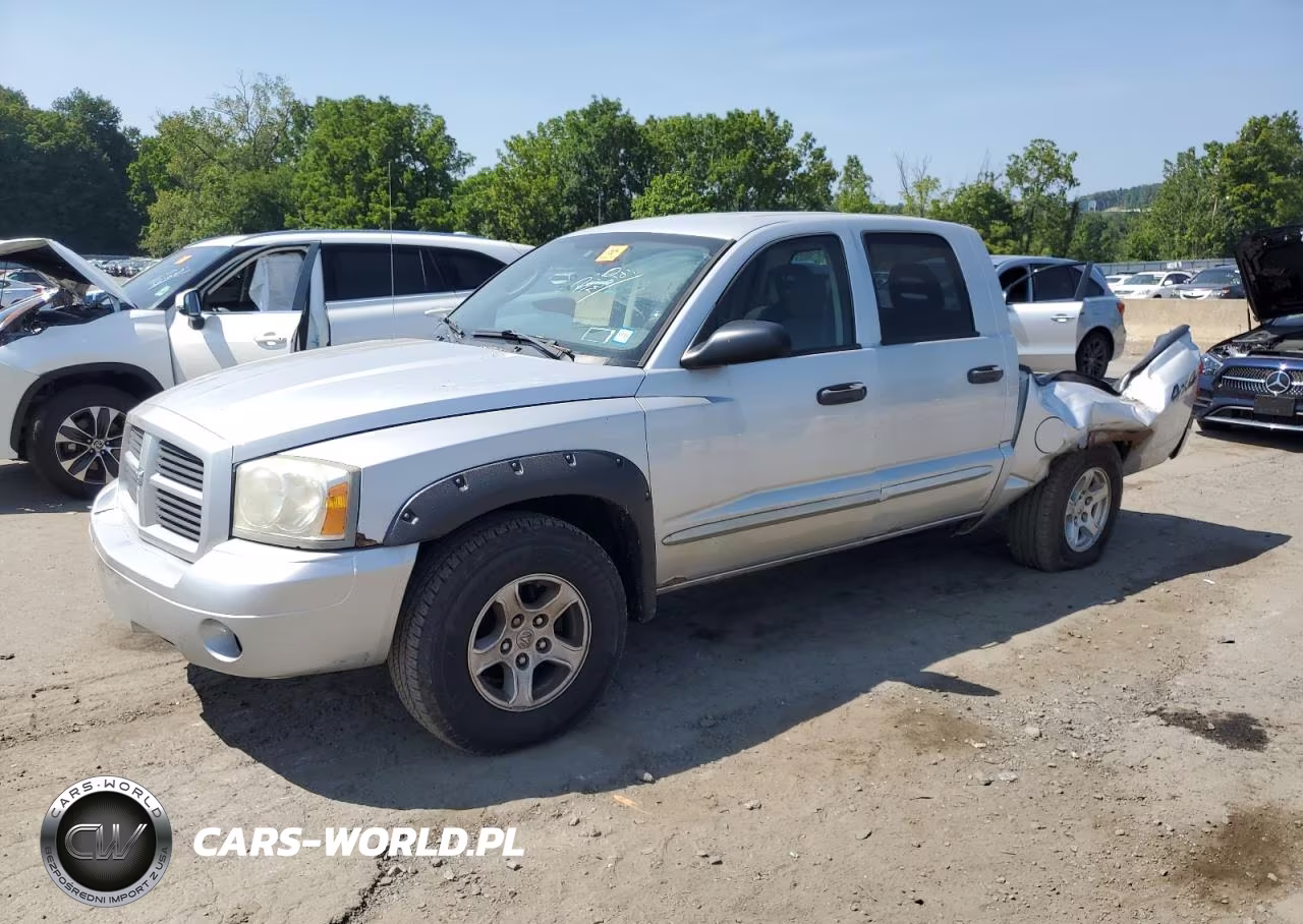2006 Dodge Dakota Quad Slt VIN:1D7HW48N76S667983 - 1