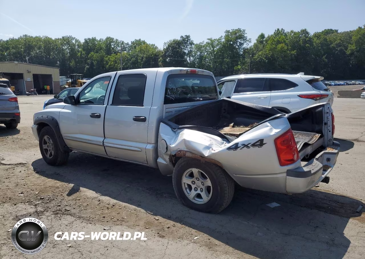 2006 Dodge Dakota Quad Slt VIN:1D7HW48N76S667983 - 2