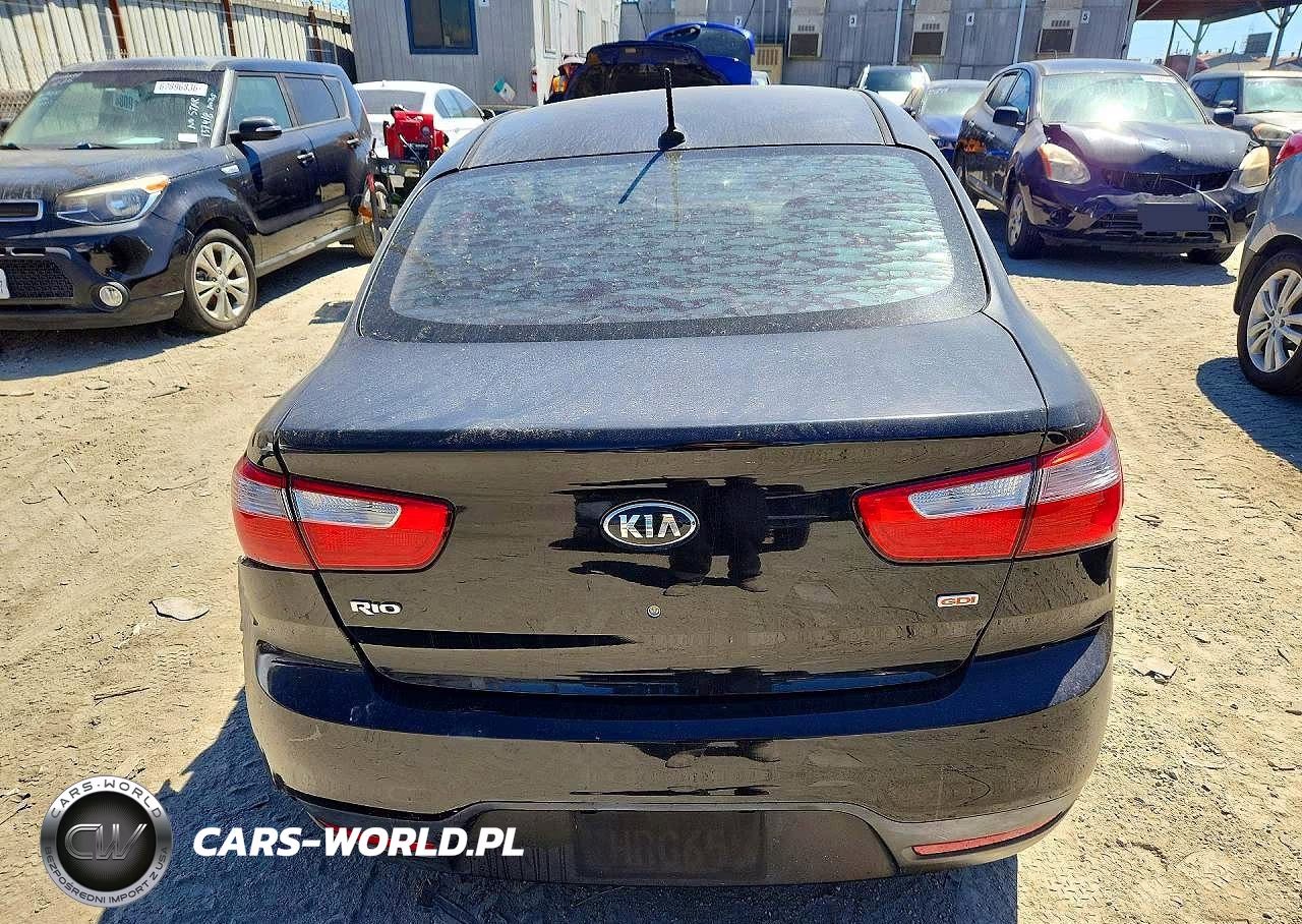 2015 Kia Rio Lx VIN:KNADM4A33F6466918 - 6