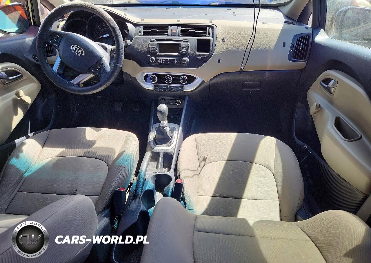 2015 Kia Rio Lx VIN:KNADM4A33F6466918 - 8