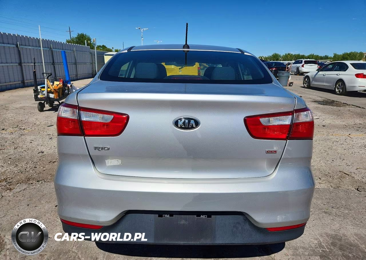 2016 Kia Rio Lx VIN:KNADM4A35G6691990 - 6