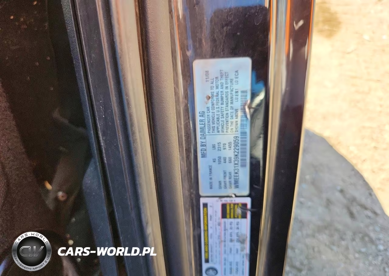 2009 Smart Fortwo Passion VIN:WMEEK31X39K229059 - 12