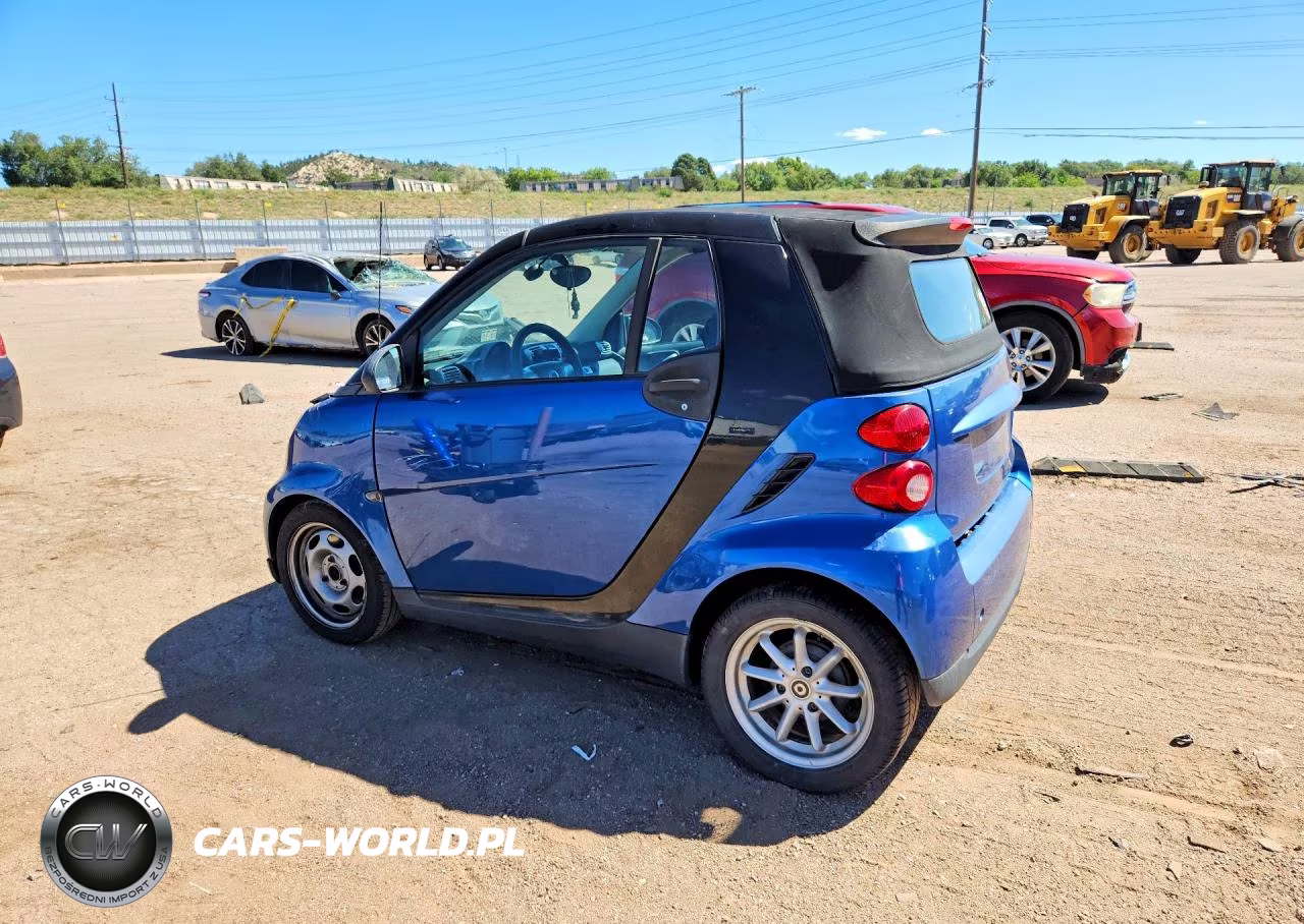 2009 Smart Fortwo Passion VIN:WMEEK31X39K229059 - 2