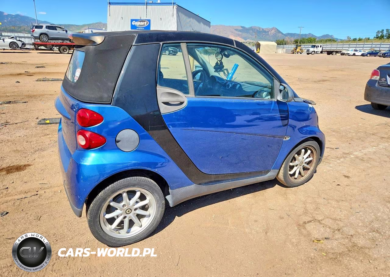 2009 Smart Fortwo Passion VIN:WMEEK31X39K229059 - 3