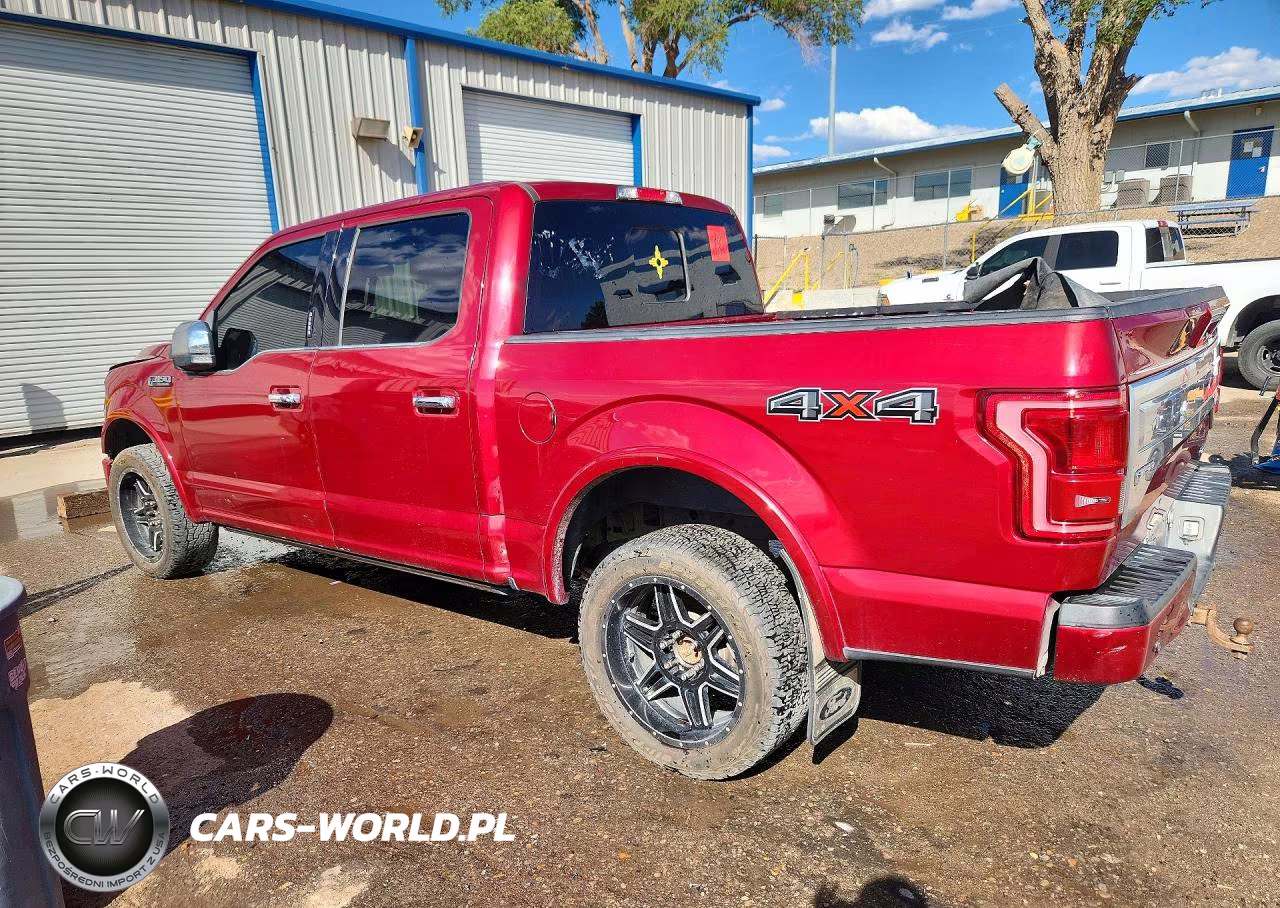 2016 Ford F150 Supercrew VIN:1FTEW1EF4GFA02512 - 2
