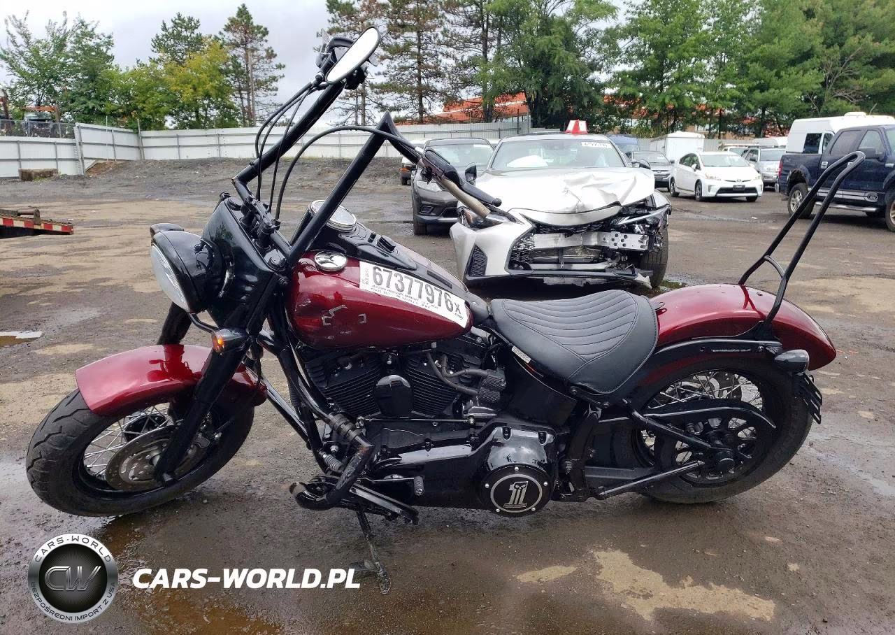 2014 Harley-Davidson Fls Softail Slim VIN:1HD1JRV19EB050588 - 3