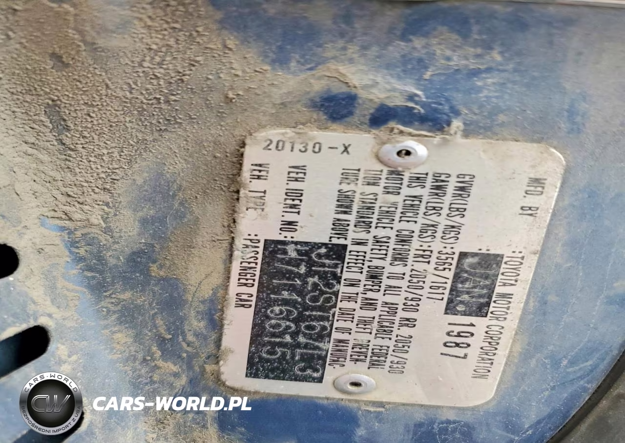1987 Toyota Celica Gt VIN:JT2ST67L3H7116615 - 12