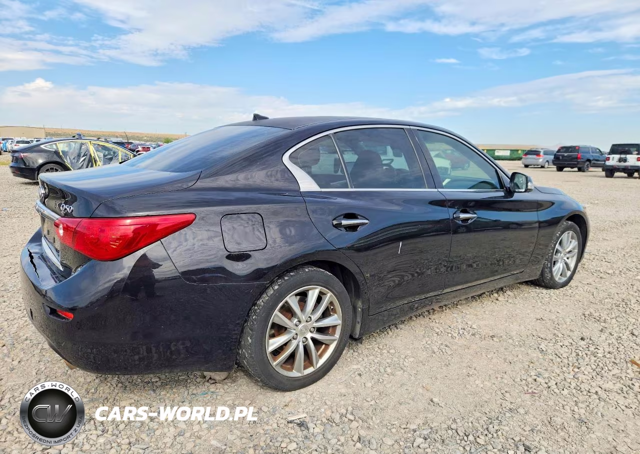 2014 Infiniti Q50 Premium VIN:JN1BV7AR1EM689470 - 3