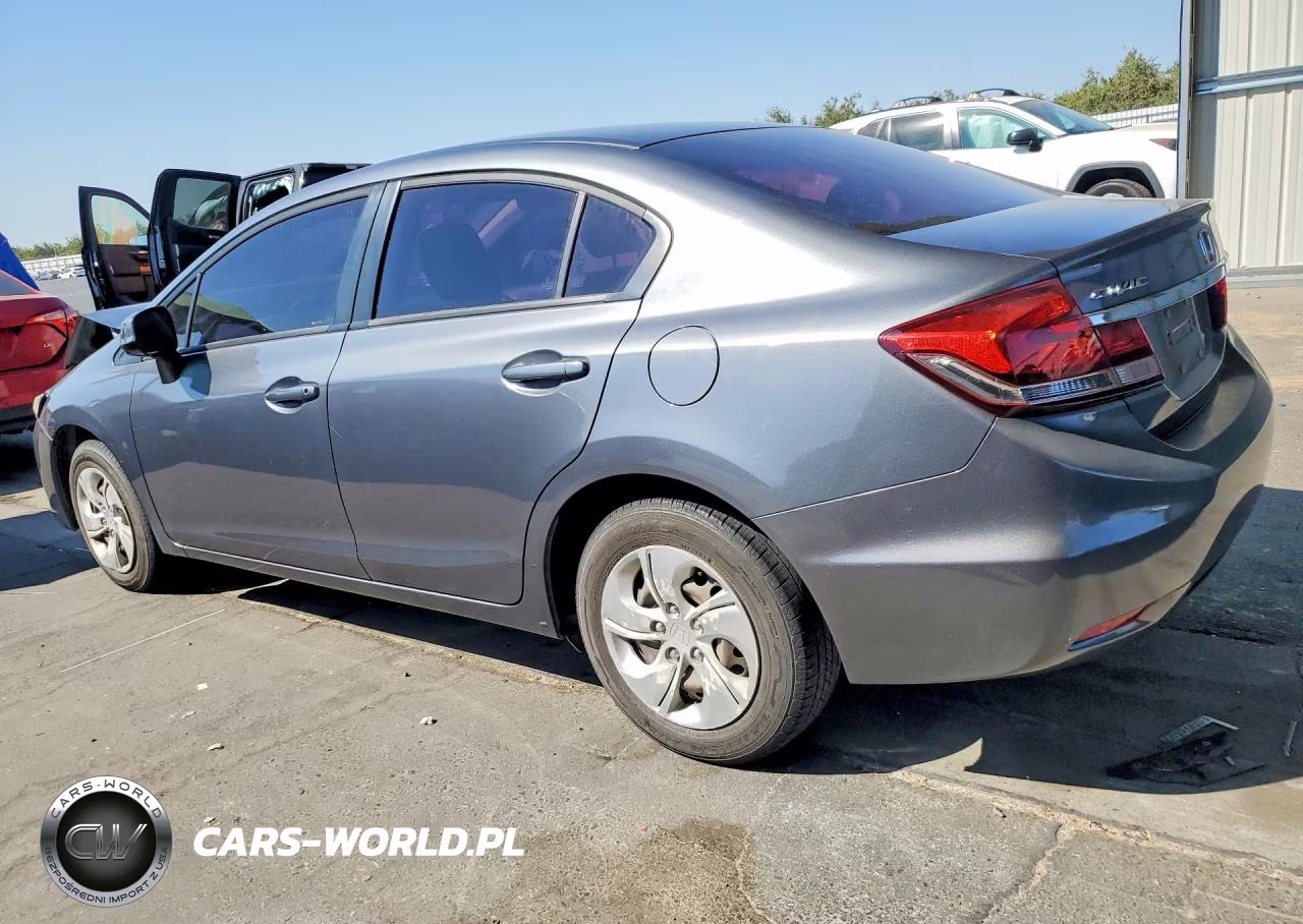 2013 Honda Civic Lx VIN:19XFB2F54DE229166 - 2