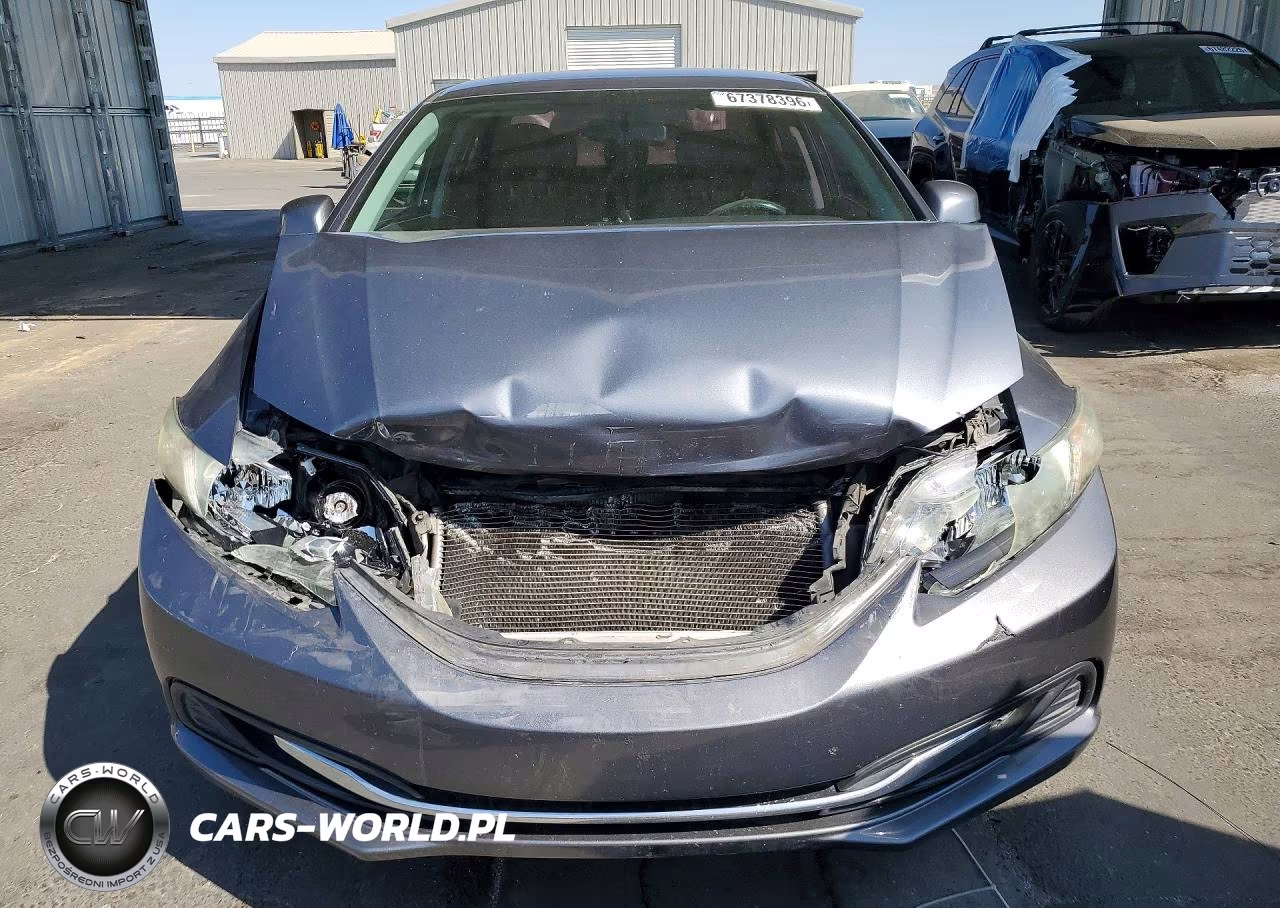 2013 Honda Civic Lx VIN:19XFB2F54DE229166 - 5