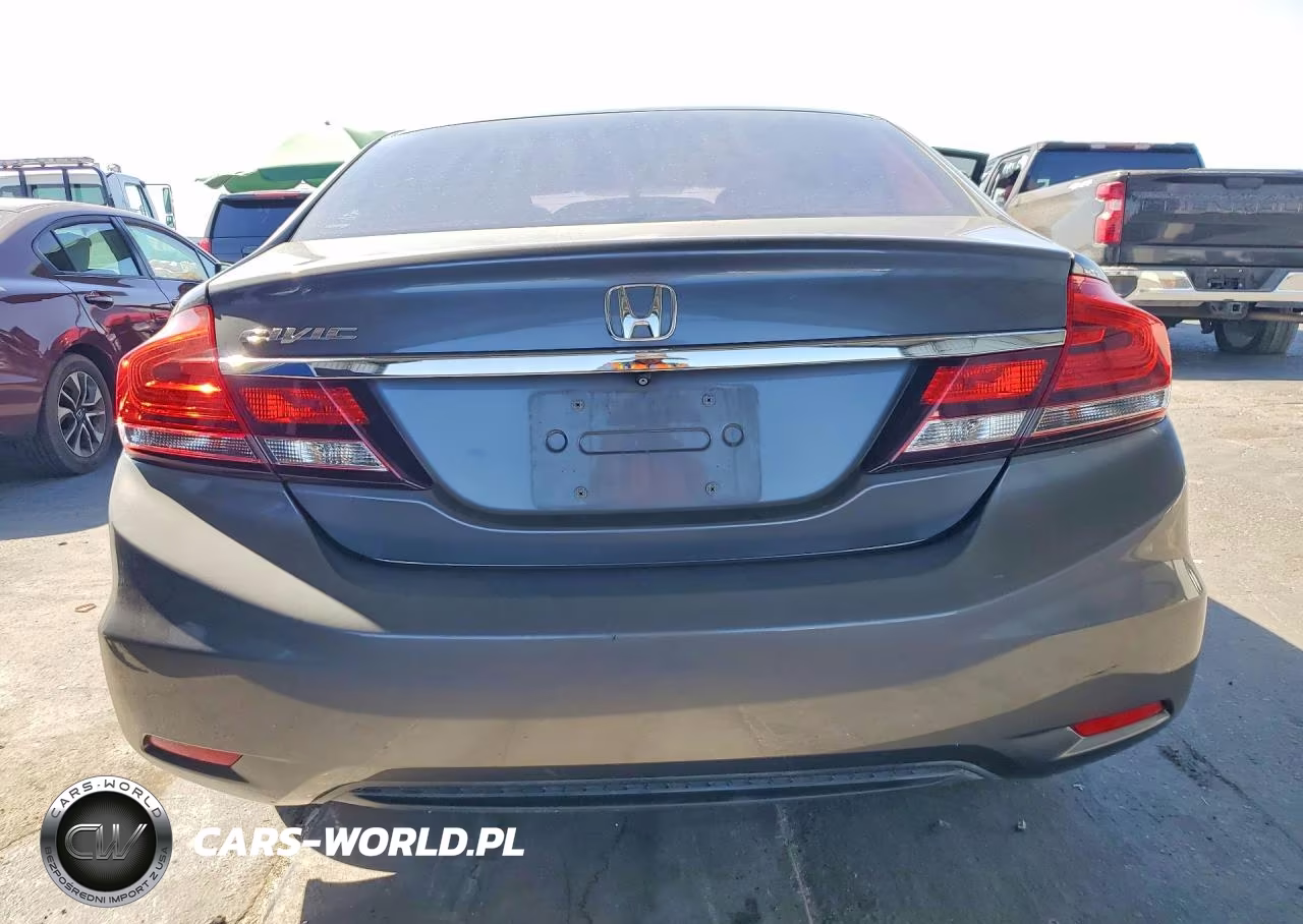 2013 Honda Civic Lx VIN:19XFB2F54DE229166 - 6