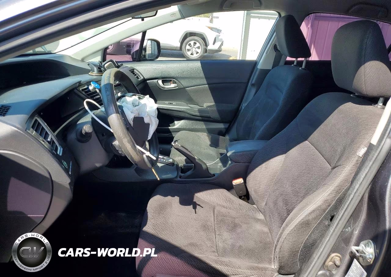 2013 Honda Civic Lx VIN:19XFB2F54DE229166 - 7