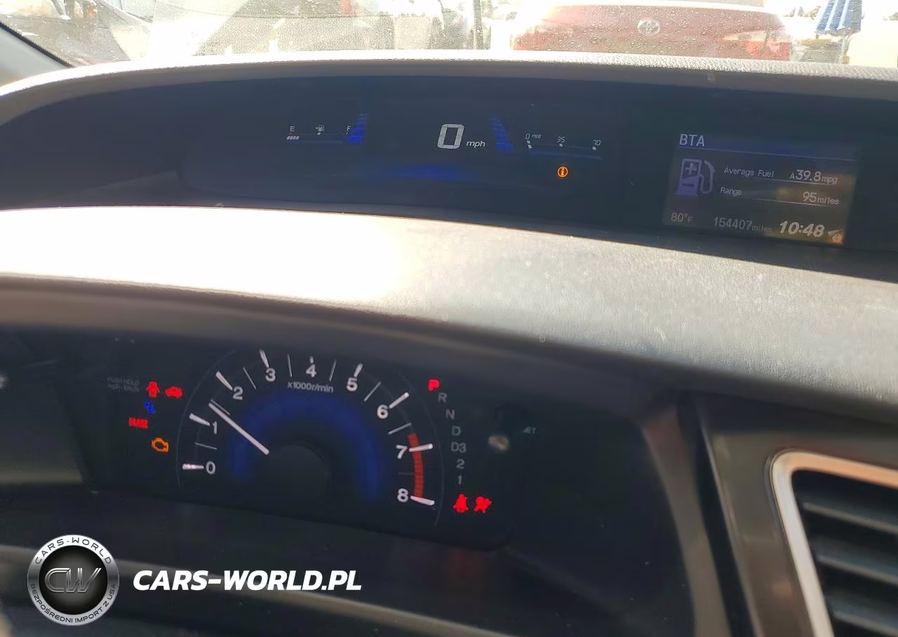 2013 Honda Civic Lx VIN:19XFB2F54DE229166 - 9