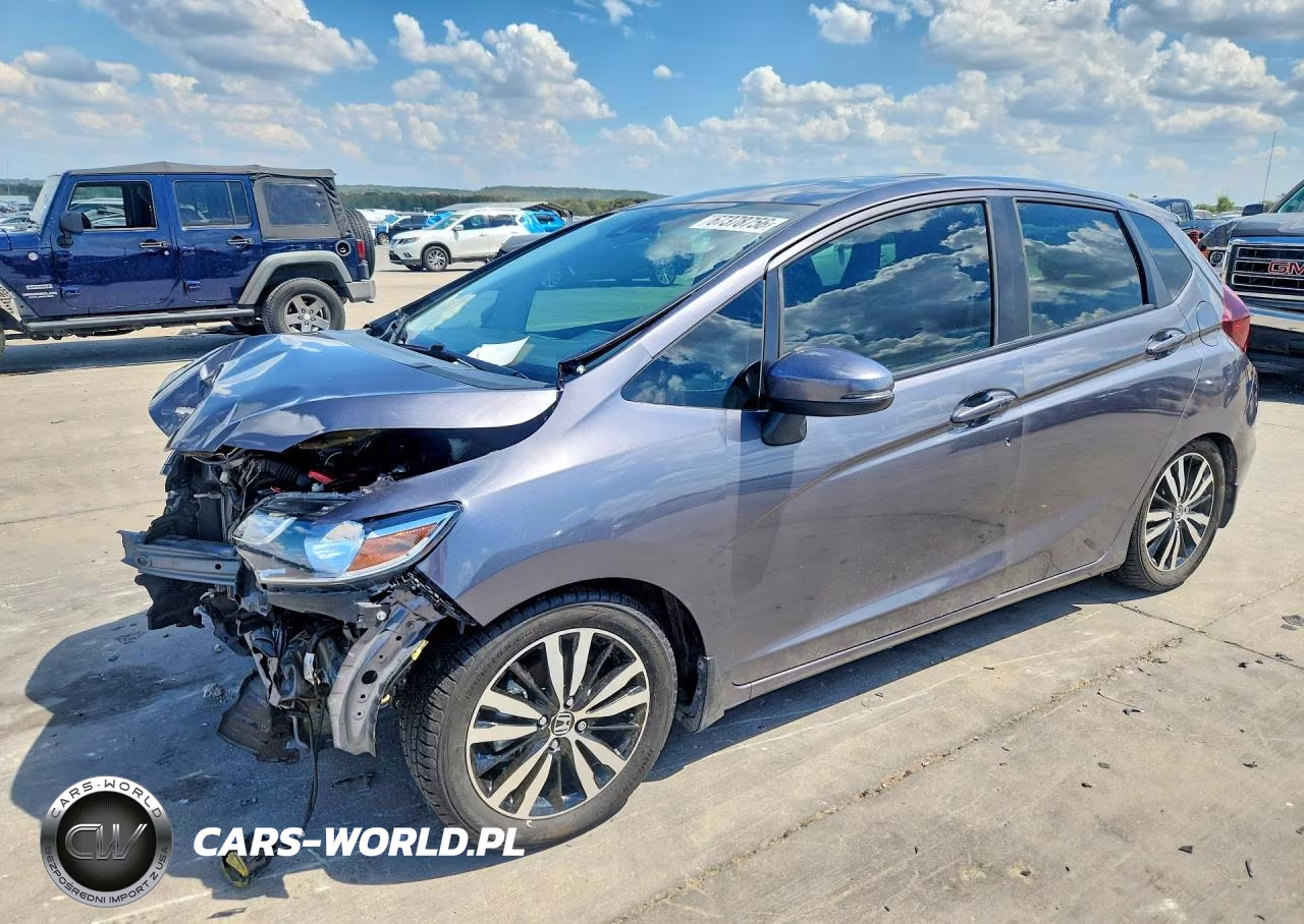 2019 Honda Fit Exl VIN:3HGGK5H99KM713750 - 1