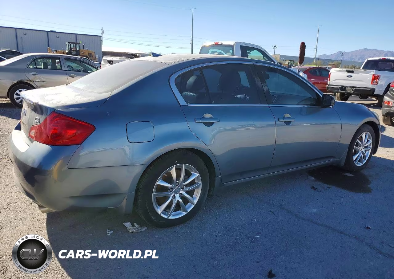 2008 Infiniti G35 Base VIN:JNKBV61E38M219688 - 3