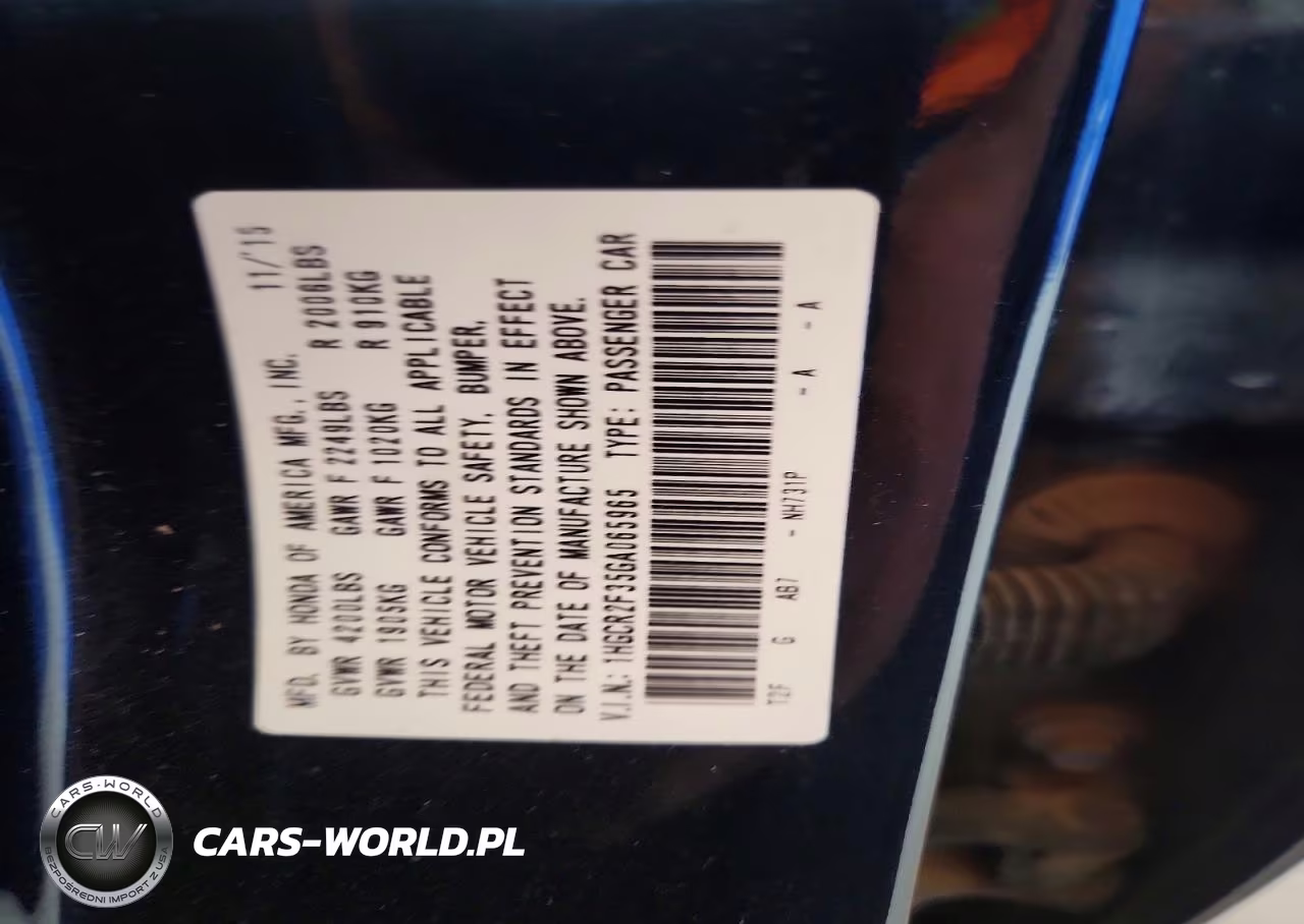 2016 Honda Accord Lx VIN:1HGCR2F35GA065965 - 12