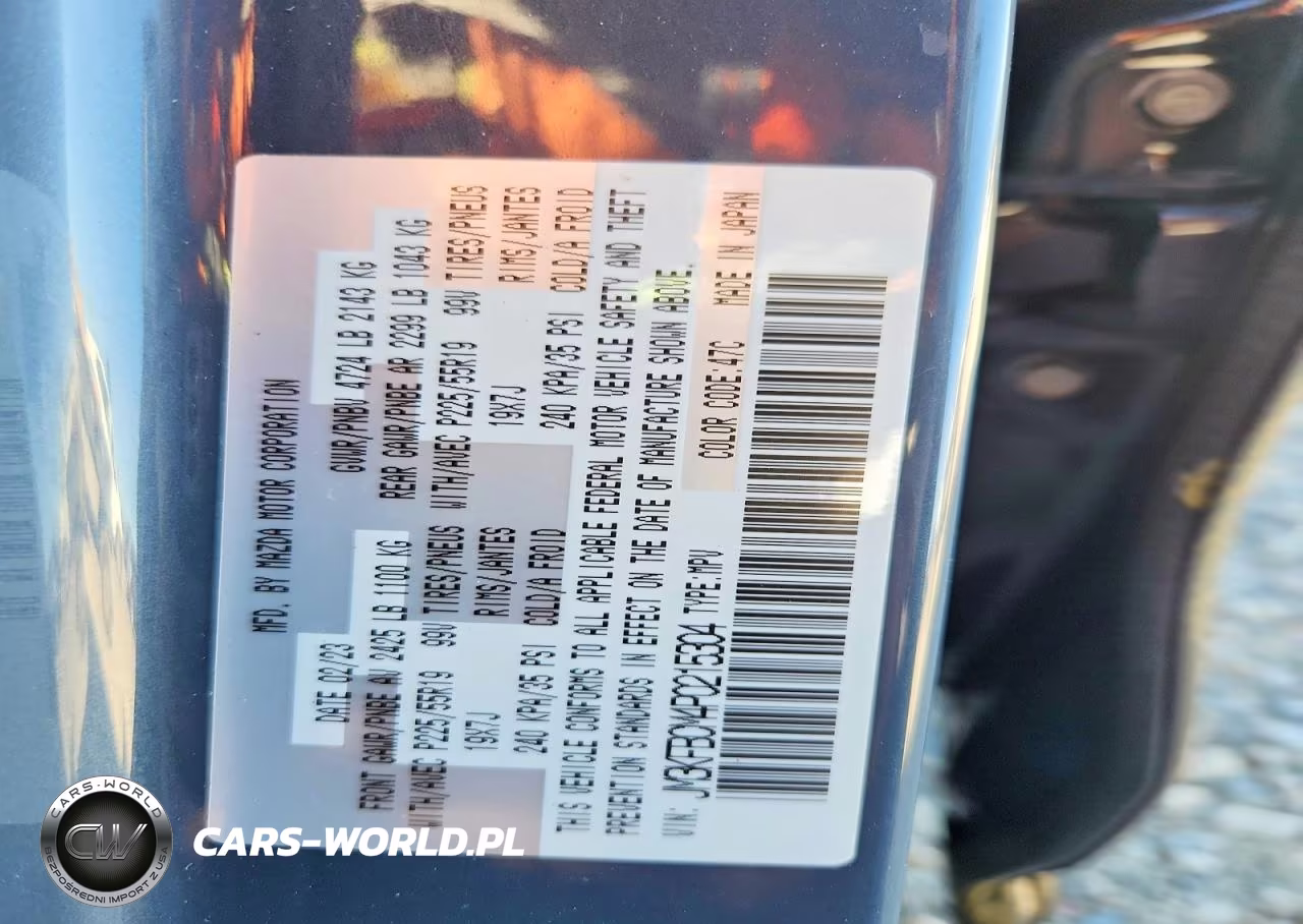 2023 Mazda Cx-5 Preferred VIN:JM3KFBCM4P0215304 - 12
