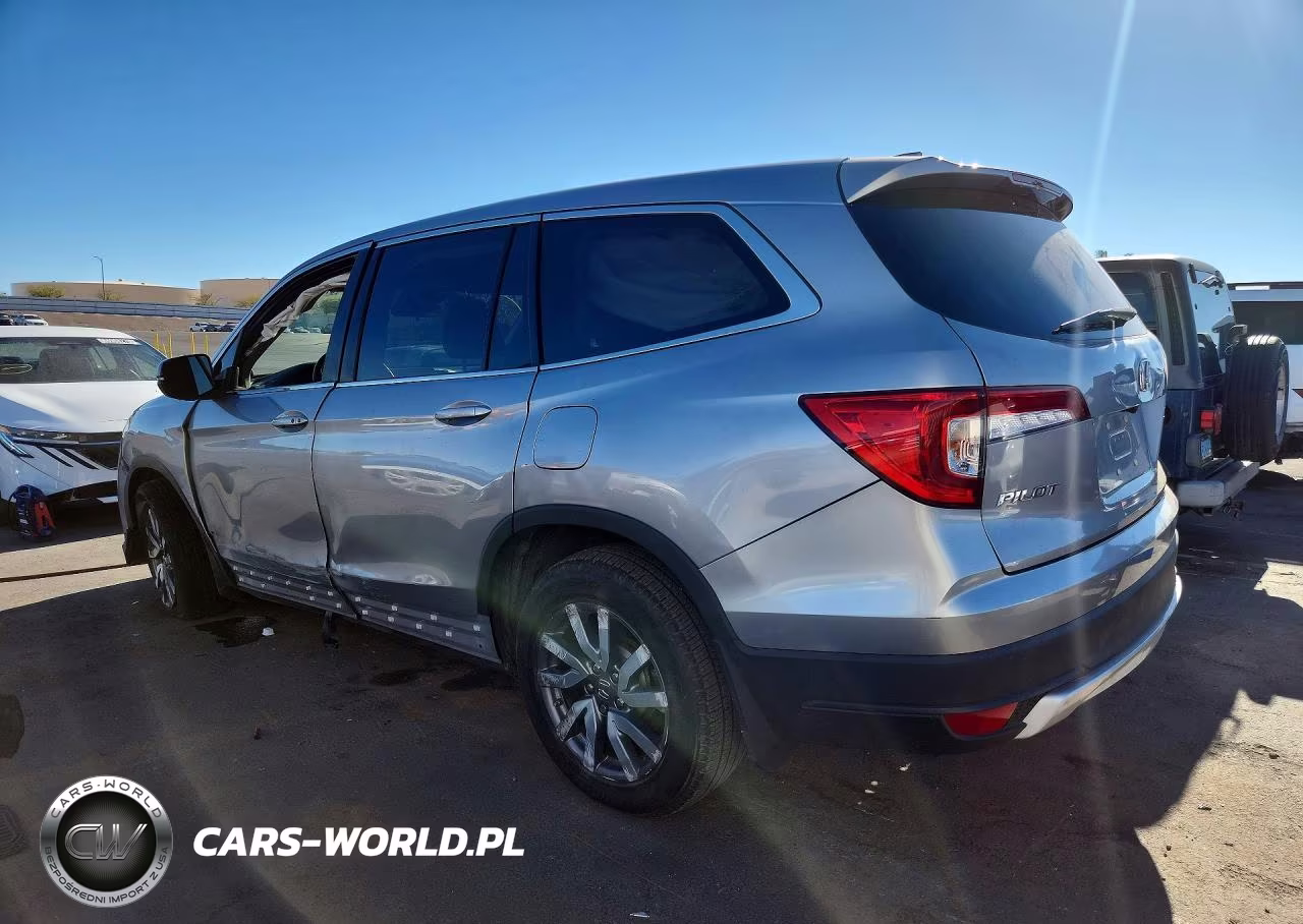 2019 Honda Pilot Ex VIN:5FNYF5H35KB045324 - 2