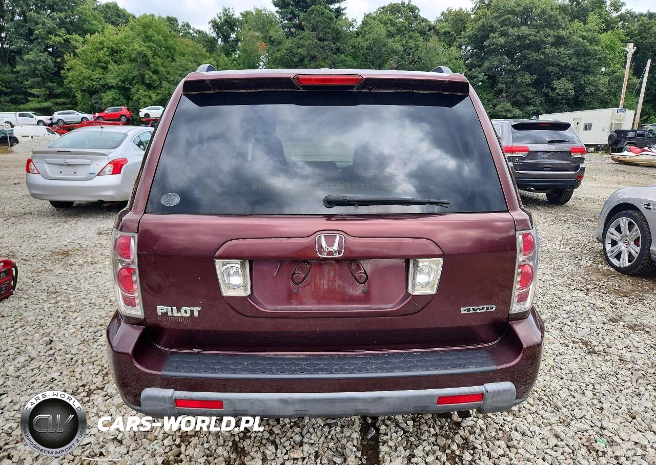 2008 Honda Pilot Vp VIN:5FNYF18278B050873 - 6