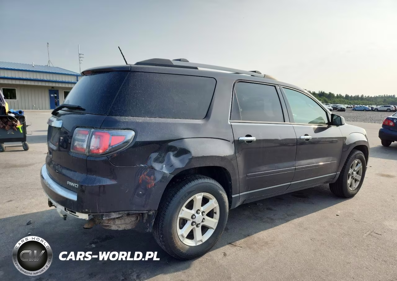 2016 GMC Acadia Sle VIN:1GKKVPKD7GJ116064 - 3