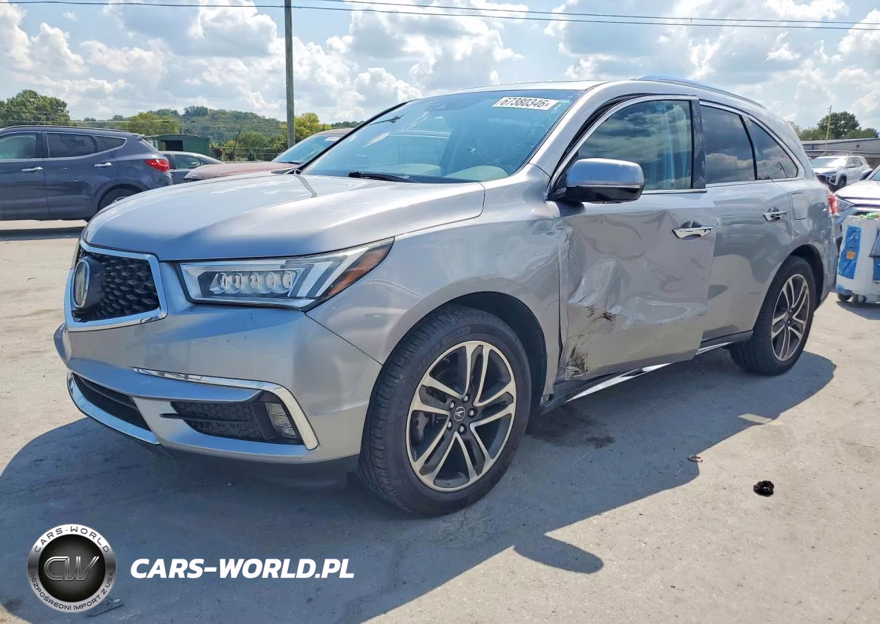 2017 Acura Mdx Advance VIN:5FRYD4H83HB016164 - 1