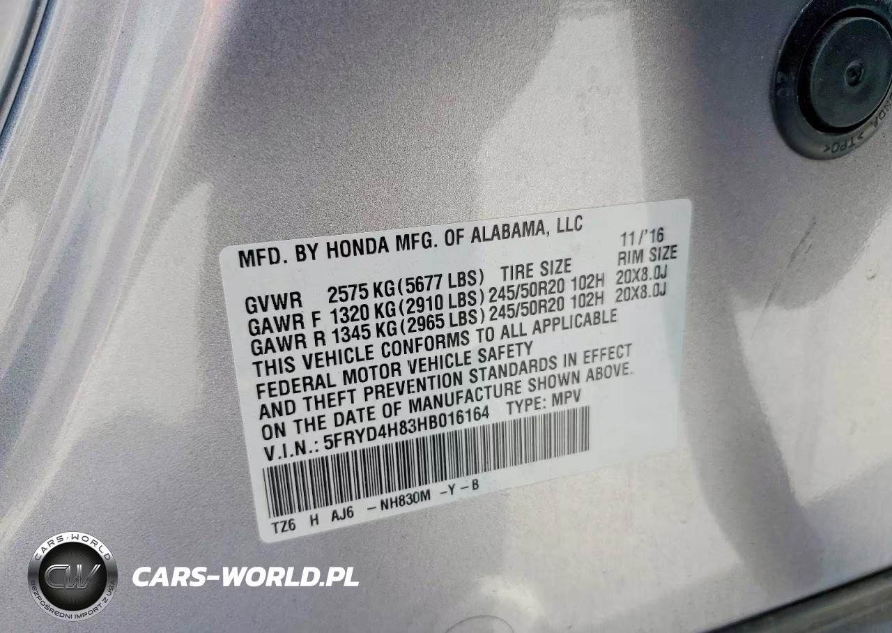 2017 Acura Mdx Advance VIN:5FRYD4H83HB016164 - 13