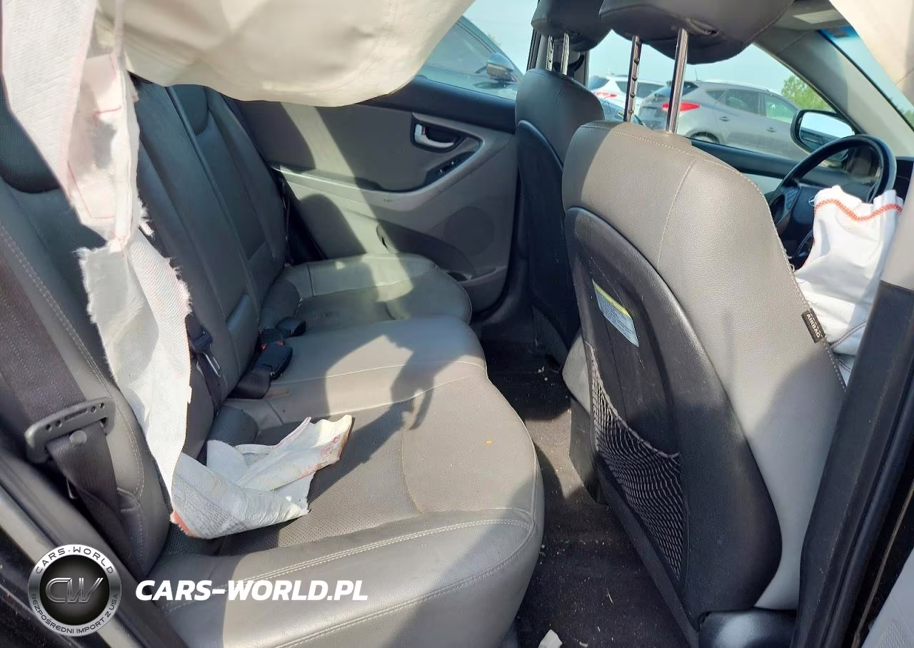 2014 Hyundai Elantra Limited VIN:KMHDH4AEXEU097716 - 10