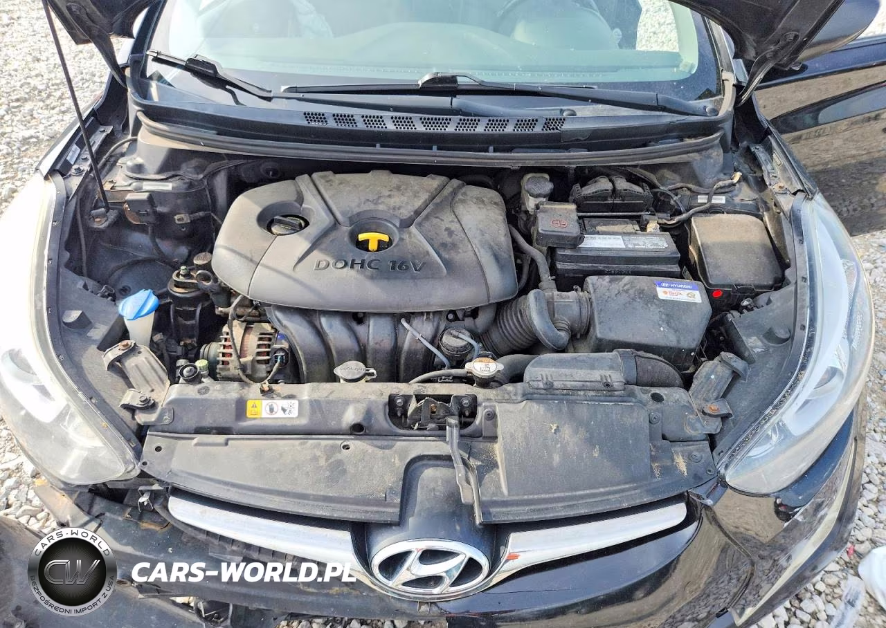 2014 Hyundai Elantra Limited VIN:KMHDH4AEXEU097716 - 11