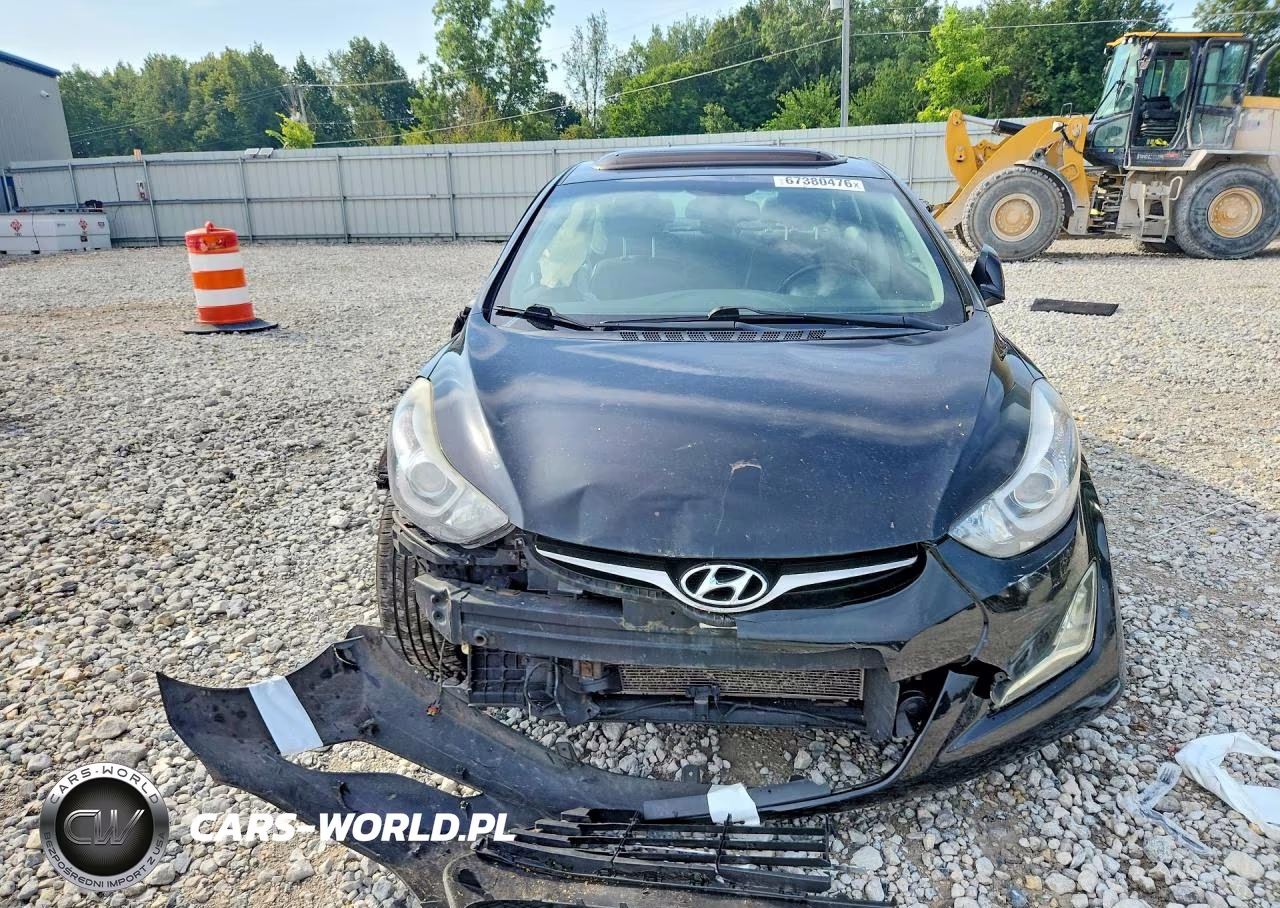 2014 Hyundai Elantra Limited VIN:KMHDH4AEXEU097716 - 5