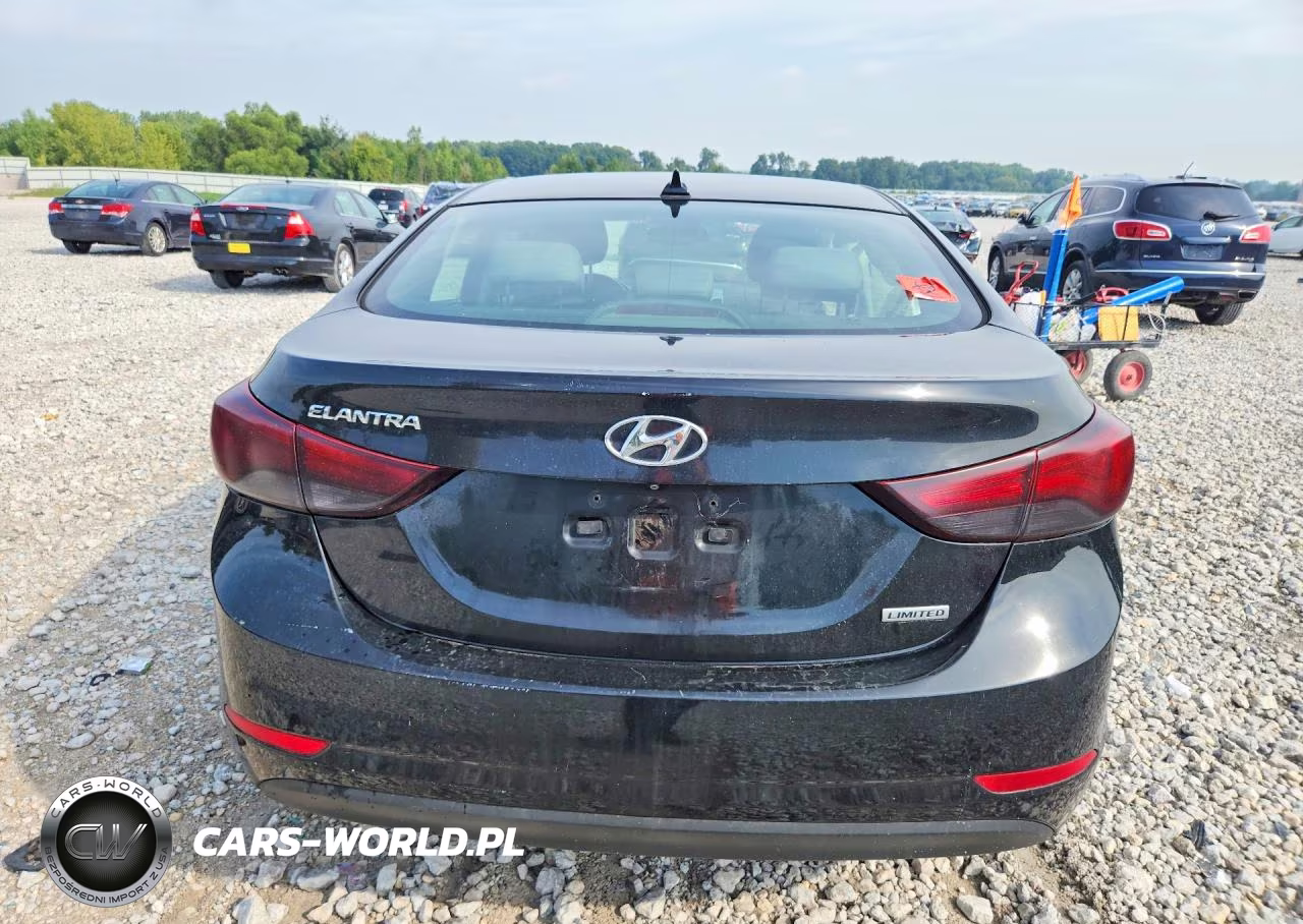 2014 Hyundai Elantra Limited VIN:KMHDH4AEXEU097716 - 6