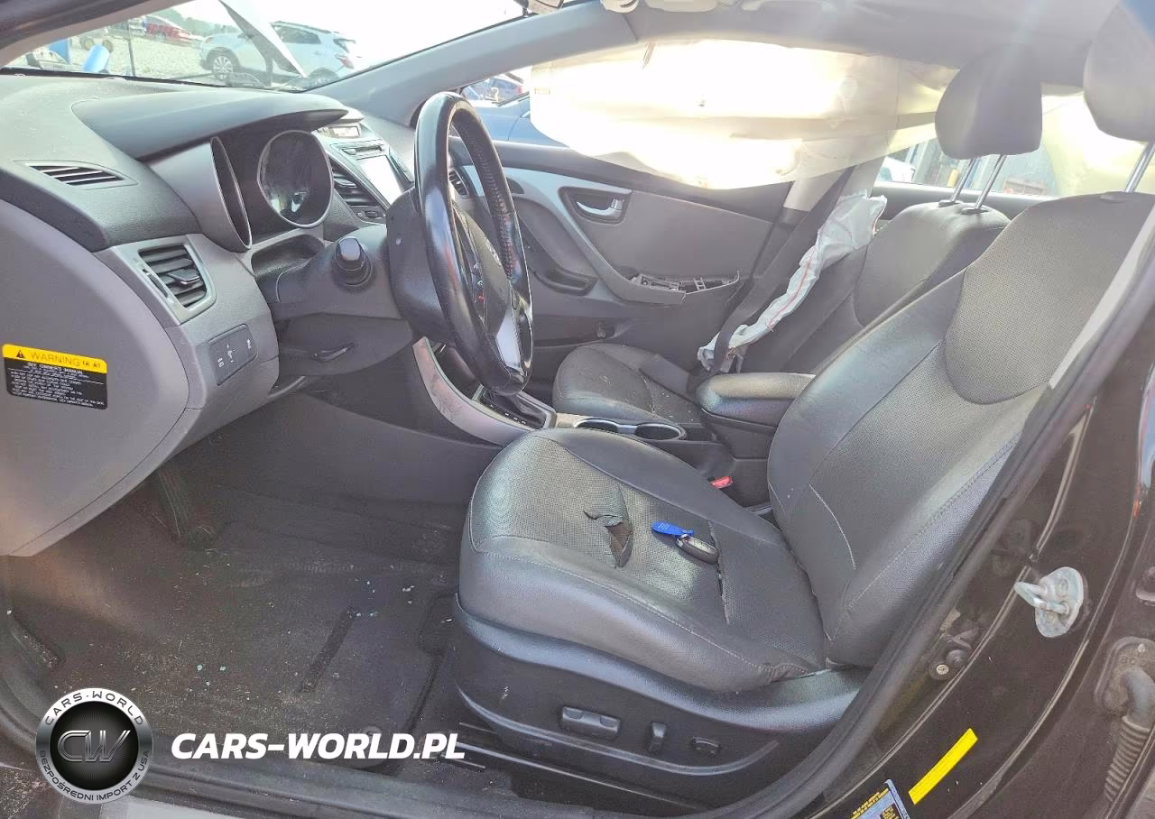 2014 Hyundai Elantra Limited VIN:KMHDH4AEXEU097716 - 7