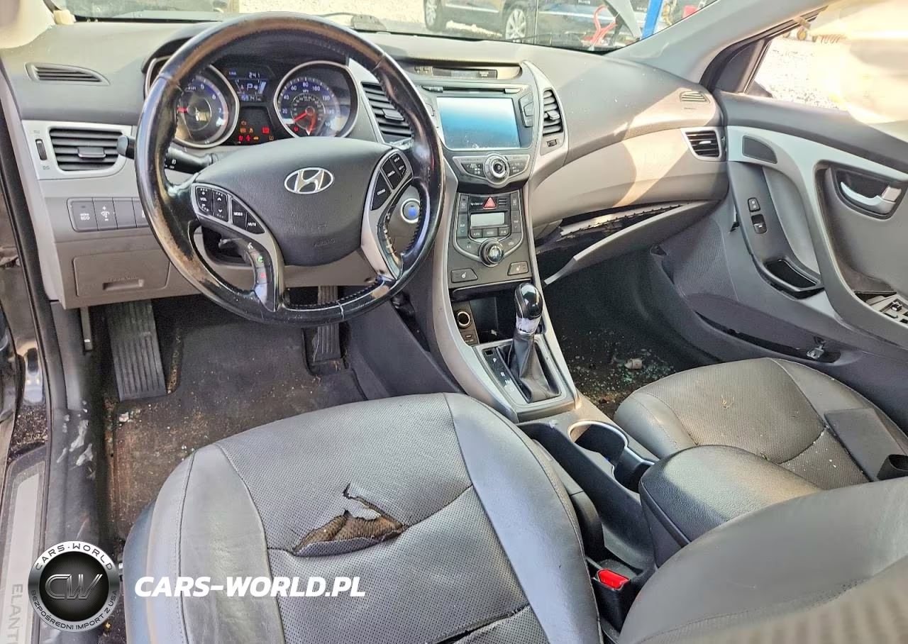 2014 Hyundai Elantra Limited VIN:KMHDH4AEXEU097716 - 8