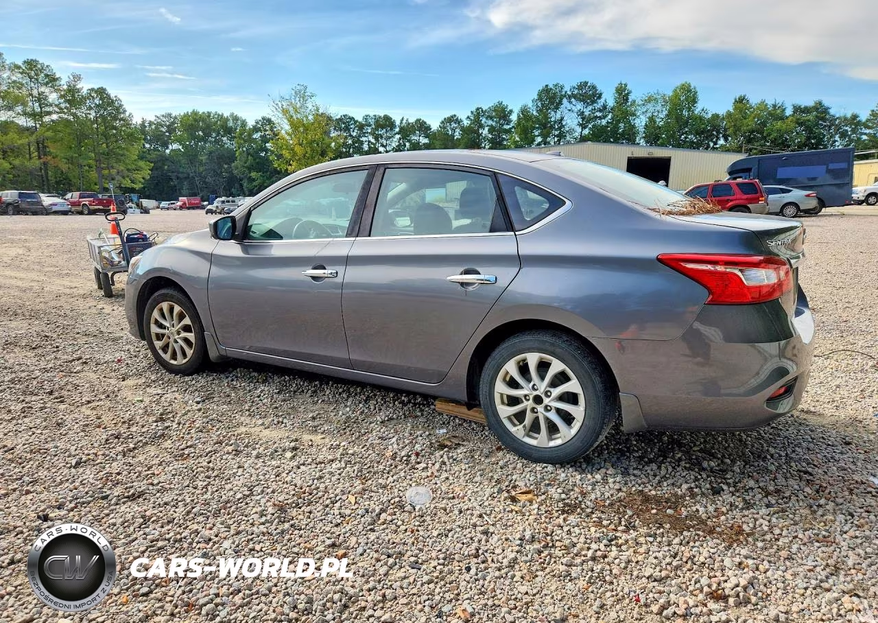 2019 Nissan Sentra Sv VIN:3N1AB7AP2KL607173 - 2