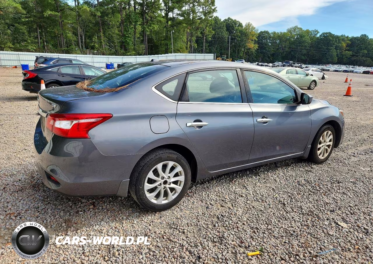 2019 Nissan Sentra Sv VIN:3N1AB7AP2KL607173 - 3