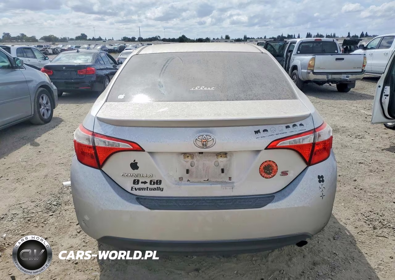 2016 Toyota Corolla S Plus VIN:5YFBURHE6GP559117 - 6