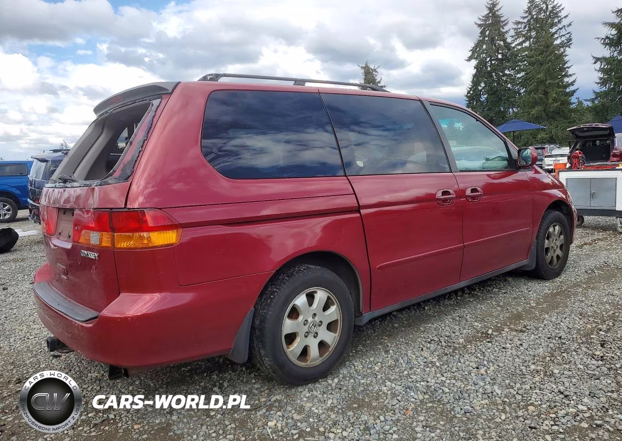2002 Honda Odyssey Ex VIN:2HKRL186X2H572907 - 3