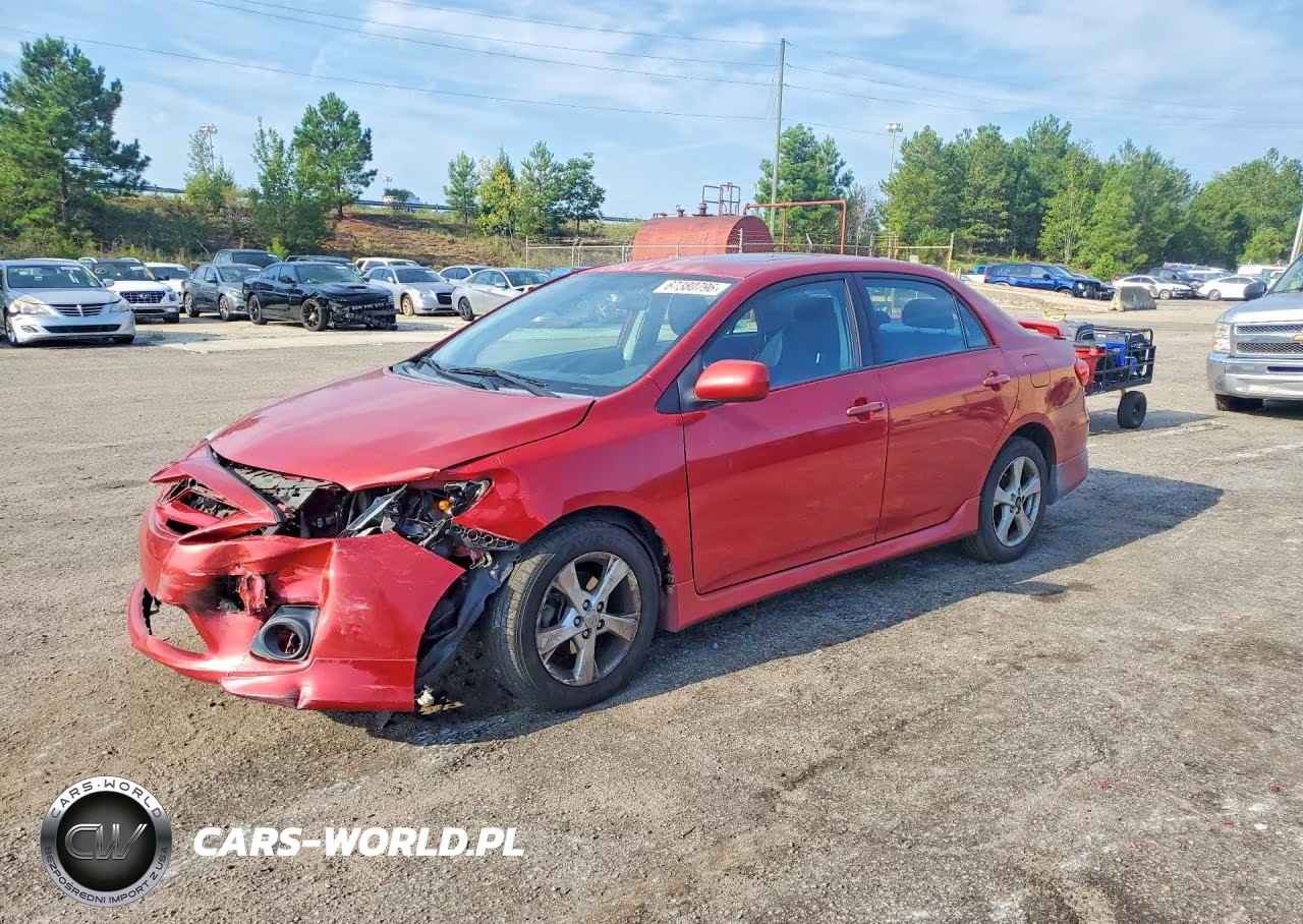 2011 Toyota Corolla S VIN:2T1BU4EE5BC741519 - 1