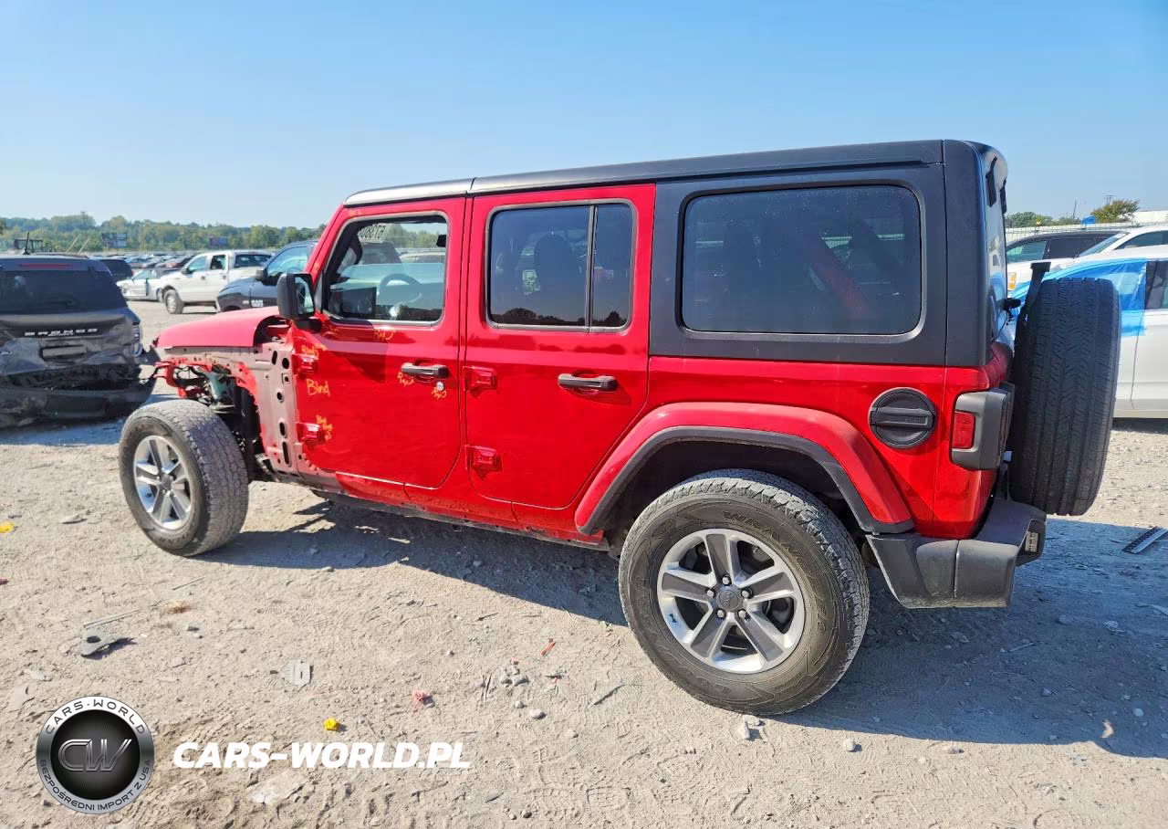 2020 Jeep Wrangler Unlimited Sahara VIN:1C4HJXEN2LW281197 - 2