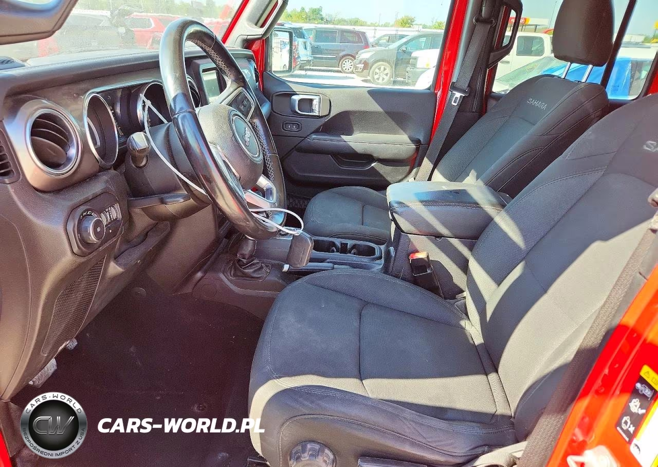 2020 Jeep Wrangler Unlimited Sahara VIN:1C4HJXEN2LW281197 - 7