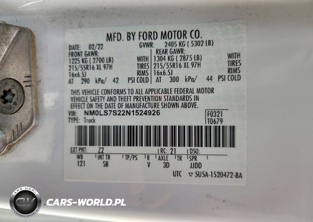 2022 Ford Transit Connect Xl Delivery Van VIN:NM0LS7S22N1524926 - 13