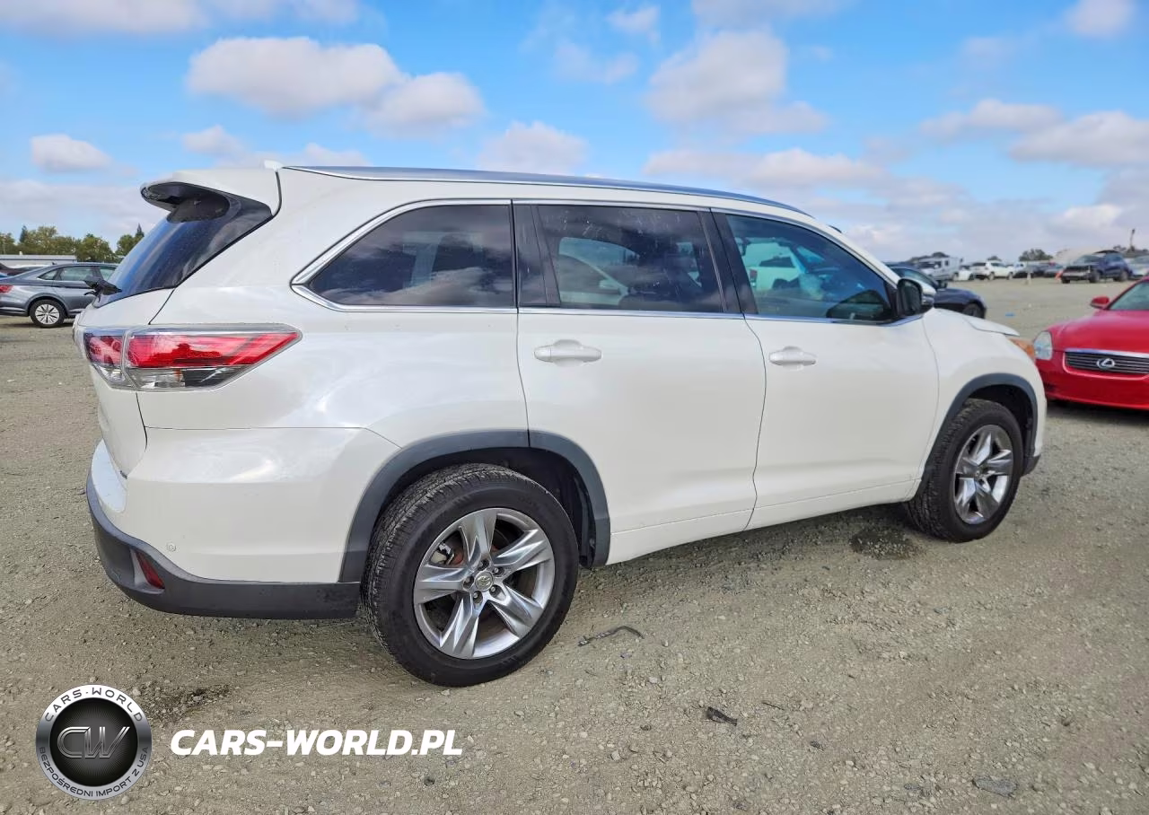 2014 Toyota Highlander Limited VIN:5TDYKRFH1ES034239 - 3