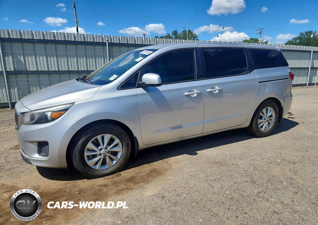 2017 Kia Sedona L VIN:KNDMA5C12H6263261 - 1