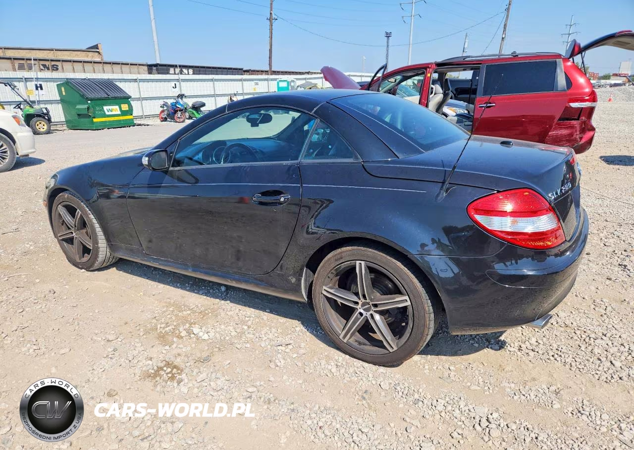 2007 Mercedes-Benz Slk 280 VIN:WDBWK54F67F170692 - 2