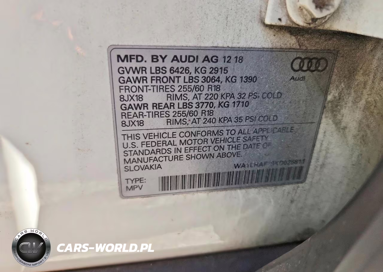 2019 Audi Q7 Premium Plus VIN:WA1LHAF79KD025811 - 13