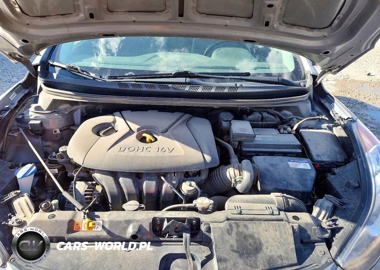 2013 Hyundai Elantra Gls VIN:KMHDH4AE5DU992836 - 11