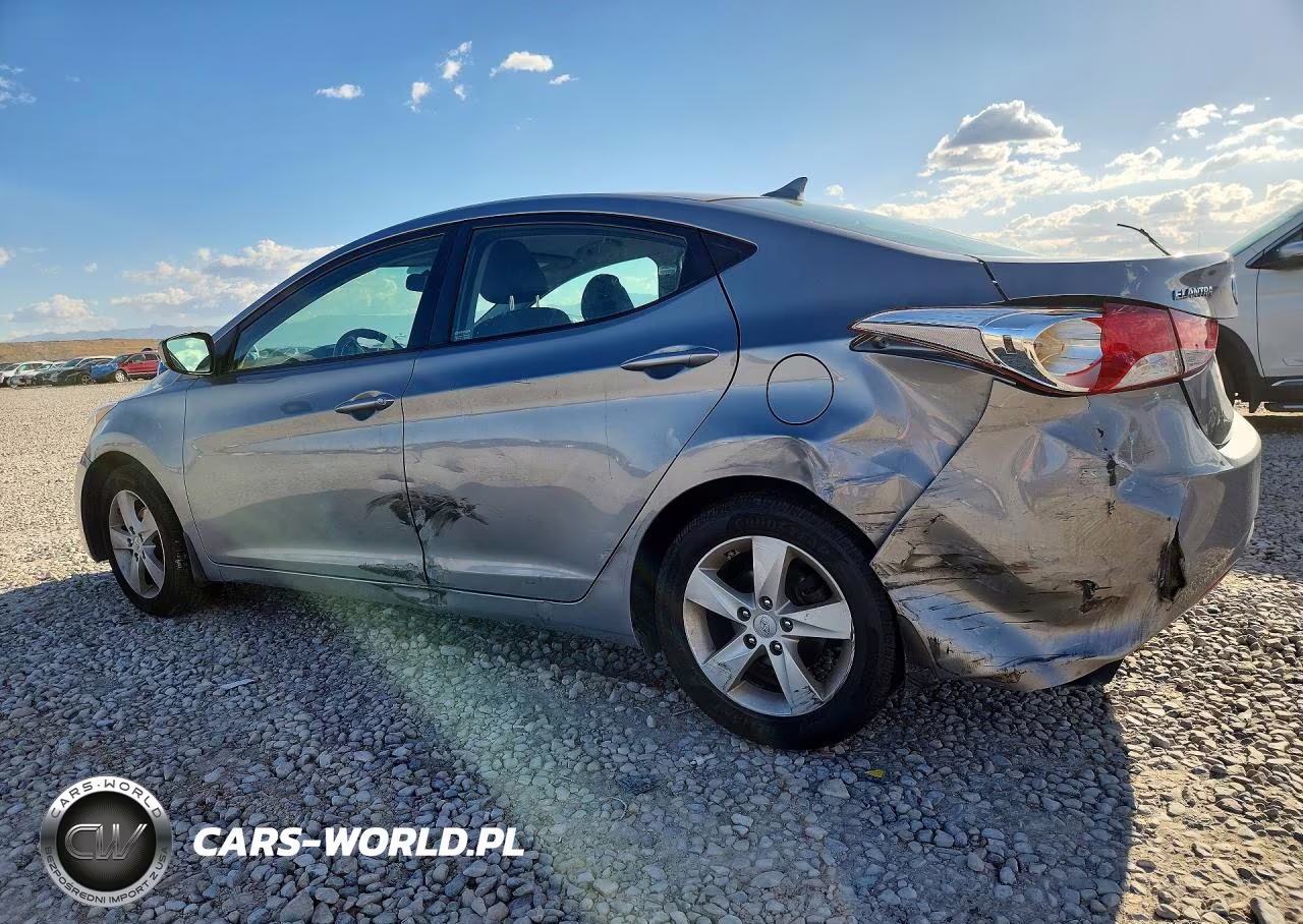 2013 Hyundai Elantra Gls VIN:KMHDH4AE5DU992836 - 2