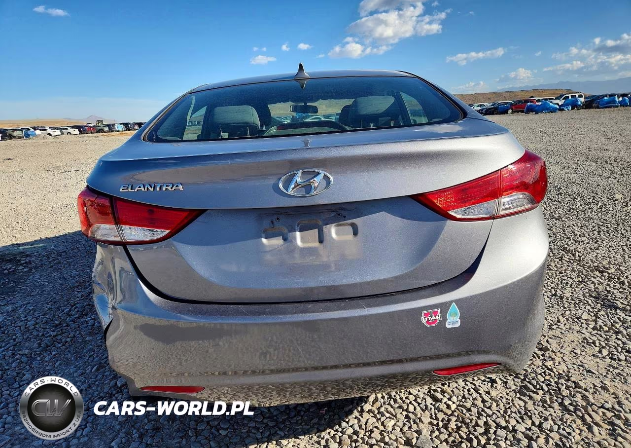 2013 Hyundai Elantra Gls VIN:KMHDH4AE5DU992836 - 6