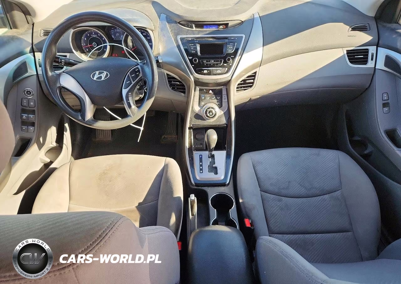 2013 Hyundai Elantra Gls VIN:KMHDH4AE5DU992836 - 8